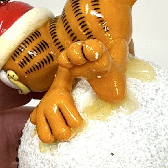 Vintage Enesco Christmas Ornament Garfield Have a Ball 1991 IOB - Picture 10 of 16
